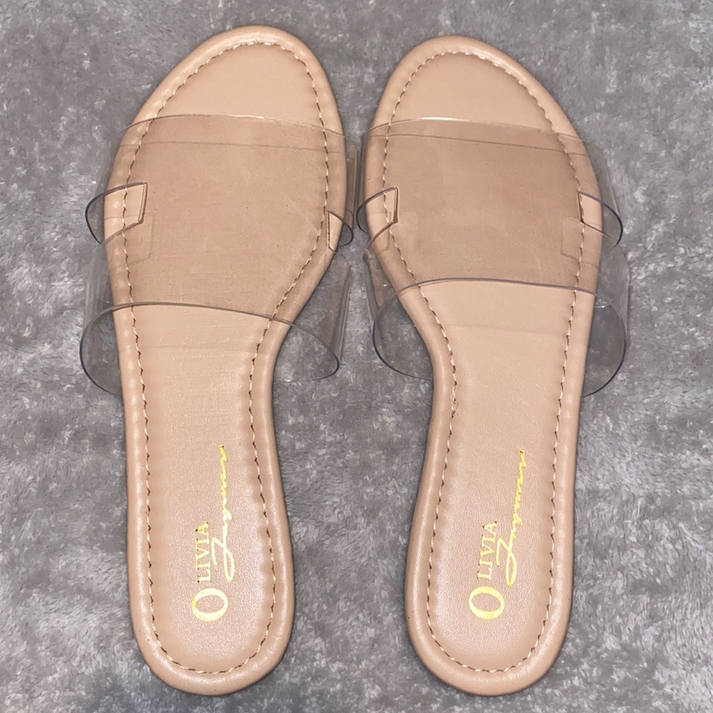 Clear Strap Sandals